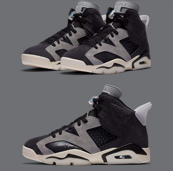 Men's Running Weapon Air Jordan 6 Wmns Smoke Grey Shoes 011